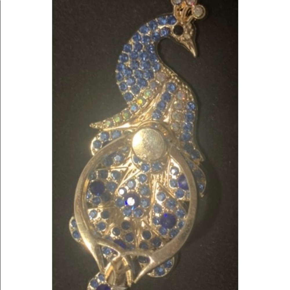Phone Peacock Ring Sticker